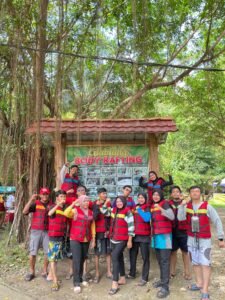 Family Gathering SMK YPIA Cimanggu 2025 Body Rafting Citumang