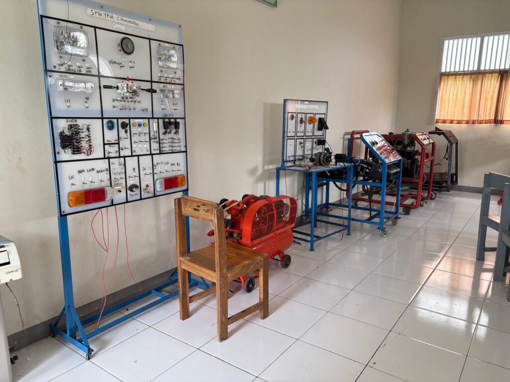 bengkel teknik kendaraan ringan smk ypia cimanggu 1