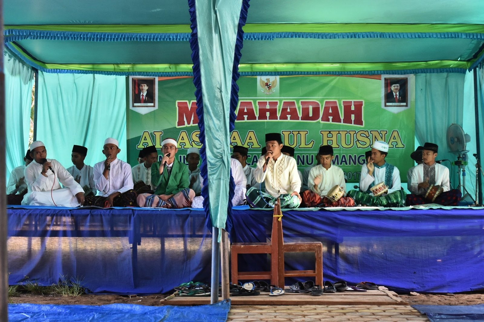 Pererat Ukhuwah, Tokoh Agama dan Masyarakat Cimanggu Gelar Mujahadah Asmaul Husna di SMK YPIA